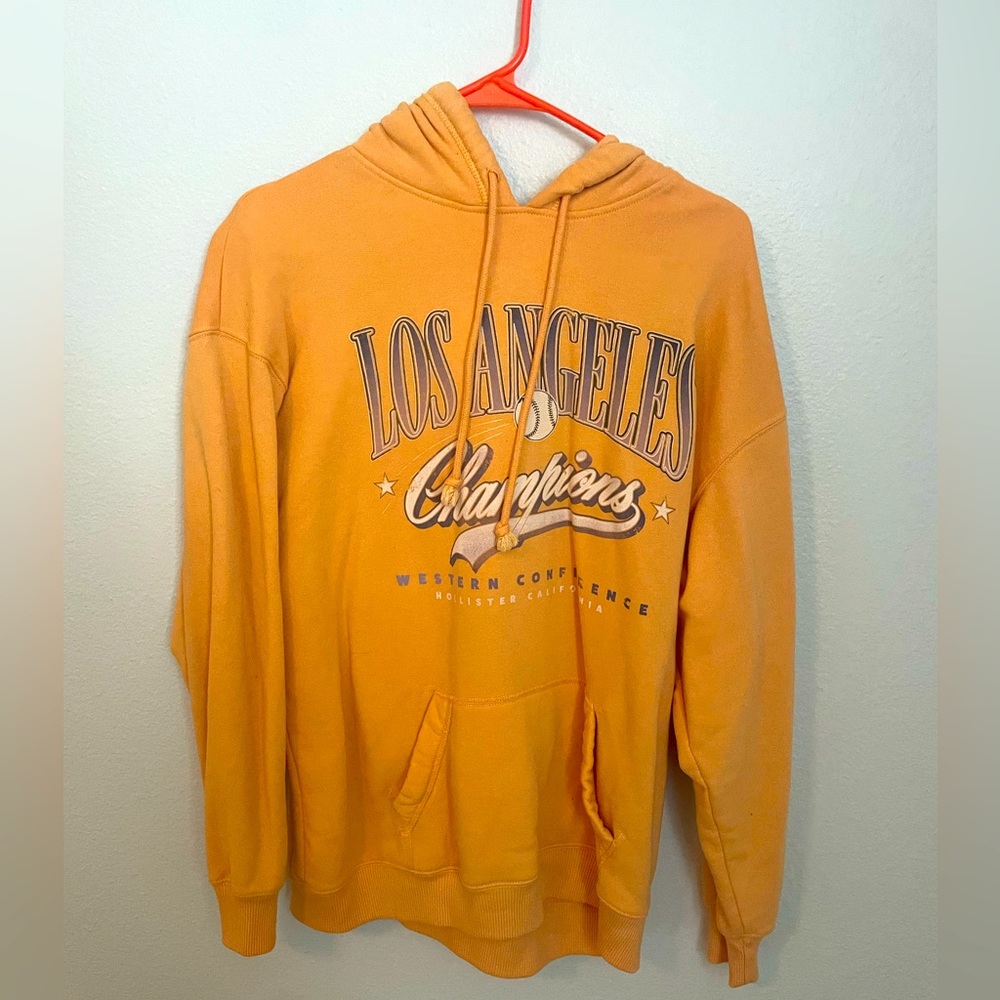 hollister hoodie super soft on inside. ask to see on. OBO